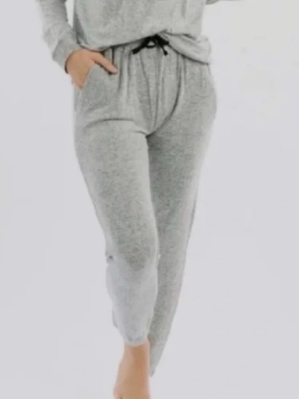 🌼🌸Zyia Active Heather Grey Drawstring Comfortable Lounge Joggers🌸🌼
